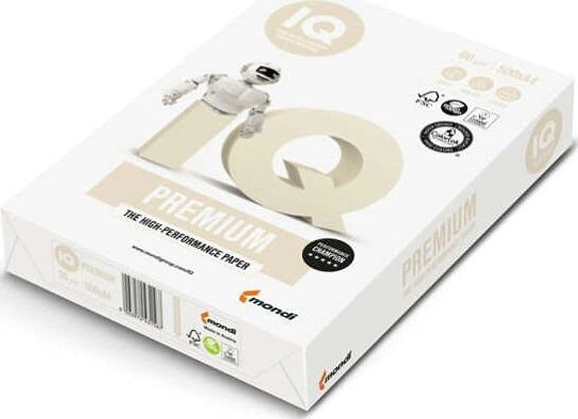 Carta IQ Premium - A4 - 90 gr - bianco - Mondi - conf. 500 fogli Cancelleria e prodotti per ufficio/Carta blocchi e quaderni/Carta/Carta per fotocopiatrici e stampanti/Carta per fotocopiatrice e multiuso Eurocartuccia - Pavullo, Commerciovirtuoso.it