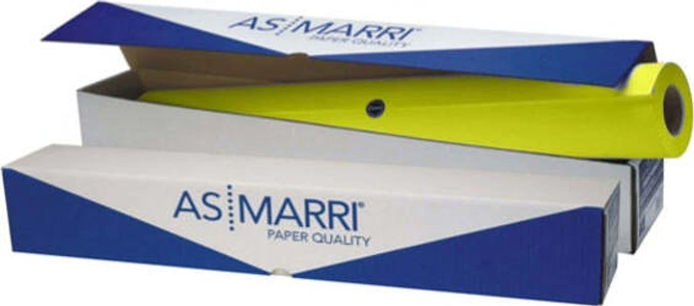 Carta J.90 8429 - per plotter inkjet - 914 mm x 50 mt - 100 gr - giallo fluo - As Marri Cancelleria e prodotti per ufficio/Carta blocchi e quaderni/Carta/Carta per fotocopiatrici e stampanti/Carta per fotocopiatrice e multiuso Eurocartuccia - Pavullo, Commerciovirtuoso.it