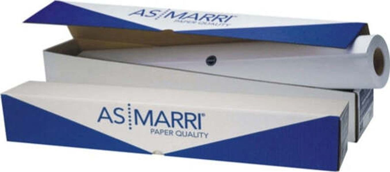 Carta J.90S - per plotter inkjet - 914 mm x 50 mt - 90 gr - opaca - bianco - As Marri Cancelleria e prodotti per ufficio/Carta blocchi e quaderni/Carta/Carta per fotocopiatrici e stampanti/Carta per fotocopiatrice e multiuso Eurocartuccia - Pavullo, Commerciovirtuoso.it