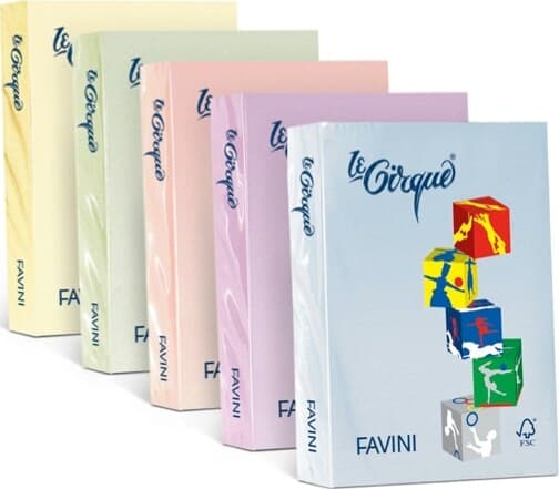 Carta Le Cirque - A3 - 80 gr - celeste pastello 101 - Favini - conf. 500 fogli Casa e cucina/Hobby creativi/Carta e lavorazione della carta/Carta/Carta decorativa Eurocartuccia - Pavullo, Commerciovirtuoso.it