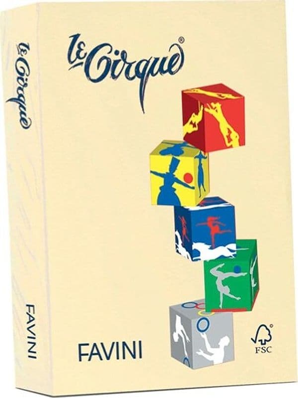 Carta Le Cirque - A4 - 160 gr - giallo pastello 100 - Favini - conf. 250 fogli Casa e cucina/Hobby creativi/Carta e lavorazione della carta/Carta/Carta decorativa Eurocartuccia - Pavullo, Commerciovirtuoso.it