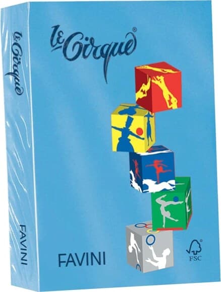 Carta Le Cirque - A4 - 80 gr - azzurro reale 204 - Favini - conf. 500 fogli Casa e cucina/Hobby creativi/Carta e lavorazione della carta/Carta/Carta decorativa Eurocartuccia - Pavullo, Commerciovirtuoso.it
