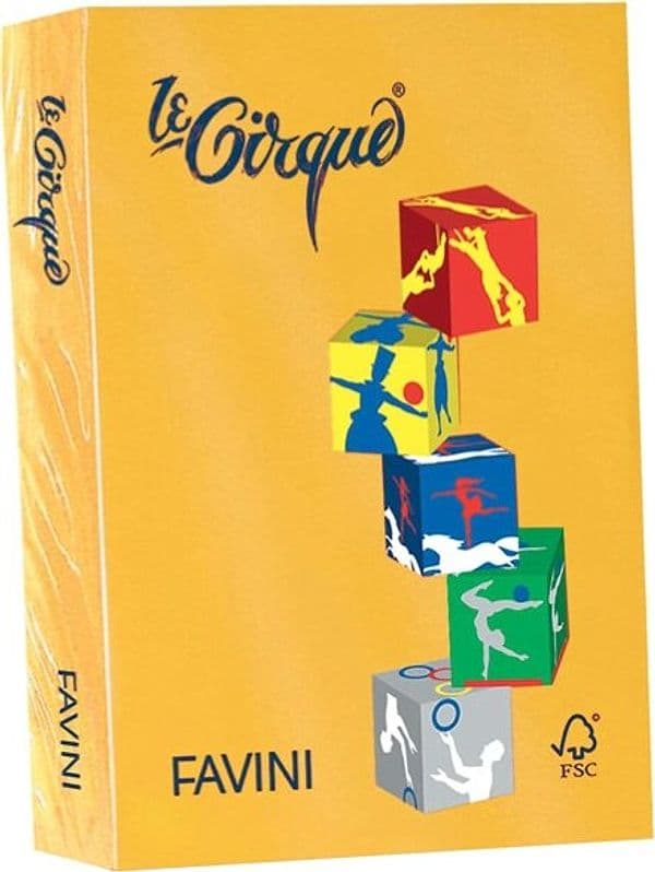 Carta Le Cirque - A4 - 80 gr - giallo oro 201 - Favini - conf. 500 fogli Casa e cucina/Hobby creativi/Carta e lavorazione della carta/Carta/Carta decorativa Eurocartuccia - Pavullo, Commerciovirtuoso.it