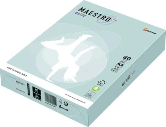 Carta Maestro Color - A4 - 80 gr - azzurro tenue BL29 - Mondi - conf. 500 fogli Casa e cucina/Hobby creativi/Carta e lavorazione della carta/Carta/Carta decorativa Eurocartuccia - Pavullo, Commerciovirtuoso.it