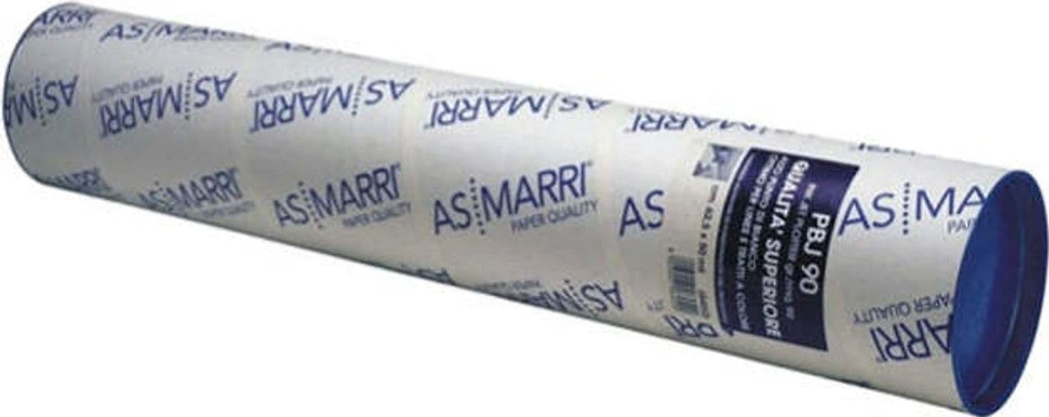 Carta PBJ.90S - per plotter inkjet - 914 mm x 50 mt - 90 gr - opaca - bianco - As Marri Cancelleria e prodotti per ufficio/Carta blocchi e quaderni/Carta/Carta per fotocopiatrici e stampanti/Carta per fotocopiatrice e multiuso Eurocartuccia - Pavullo, Commerciovirtuoso.it