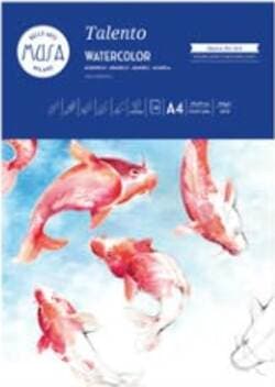 Carta per acquarello Talento - A4 - 300 gr-m2 - Musa - conf. 10 fogli Casa e cucina/Hobby creativi/Carta e lavorazione della carta/Carta/Cartoncino colorato Eurocartuccia - Pavullo, Commerciovirtuoso.it