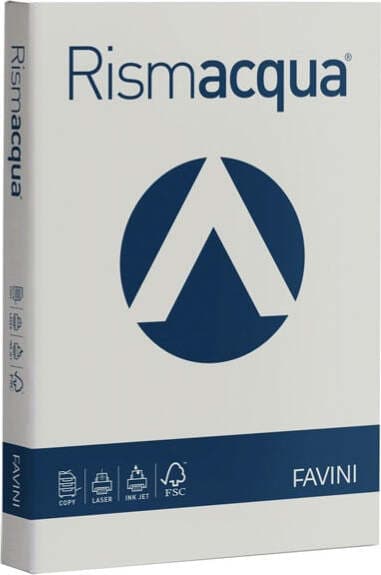 Carta Rismacqua - A4 - 140 gr - ghiaccio 12 - Favini - conf. 200 fogli Casa e cucina/Hobby creativi/Carta e lavorazione della carta/Carta/Carta decorativa Eurocartuccia - Pavullo, Commerciovirtuoso.it