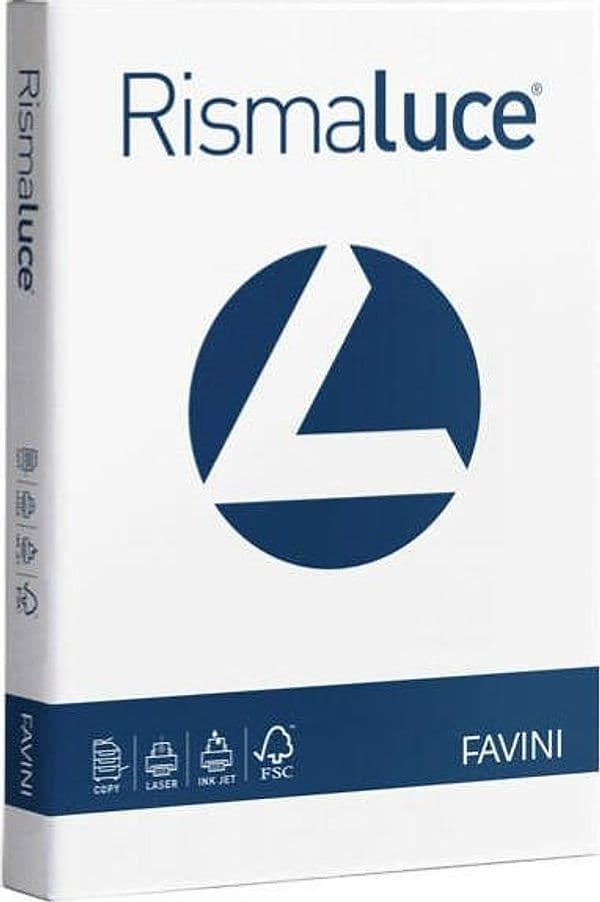 Carta Rismaluce - A4 - 140 gr - bianco - Favini - conf. 200 fogli Cancelleria e prodotti per ufficio/Carta blocchi e quaderni/Carta/Carta per fotocopiatrici e stampanti/Carta per fotocopiatrice e multiuso Eurocartuccia - Pavullo, Commerciovirtuoso.it