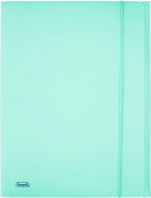 Cartella 3L con elastico Pstel - PPL - 24x33cm - celeste - Favorit Cancelleria e prodotti per ufficio/Archivio ufficio e accessori per scrivania/Archivio ufficio/Cartelle/Cartelle a soffietto espandibili Eurocartuccia - Pavullo, Commerciovirtuoso.it