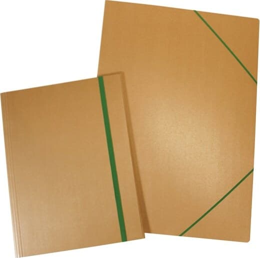 Cartella Eco - con elastico - 35 x 50 cm - cartoncino - avana - Starline Cancelleria e prodotti per ufficio/Archivio ufficio e accessori per scrivania/Archivio ufficio/Cartelle/Cartelle portadocumenti Eurocartuccia - Pavullo, Commerciovirtuoso.it