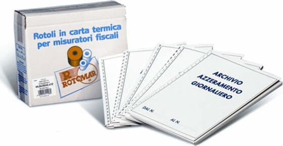Cartella per azzeramenti giornalieri - per rotoli da 57 mm - Rotomar Cancelleria e prodotti per ufficio/Archivio ufficio e accessori per scrivania/Modulistica e conservazione registri/Libri e registri contabili Eurocartuccia - Pavullo, Commerciovirtuoso.it