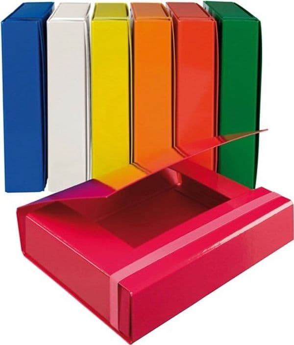 Cartella progetto - con elastico - dorso 7 cm - verde - Starline Cancelleria e prodotti per ufficio/Archivio ufficio e accessori per scrivania/Archivio ufficio/Classificatori/Scatole Eurocartuccia - Pavullo, Commerciovirtuoso.it