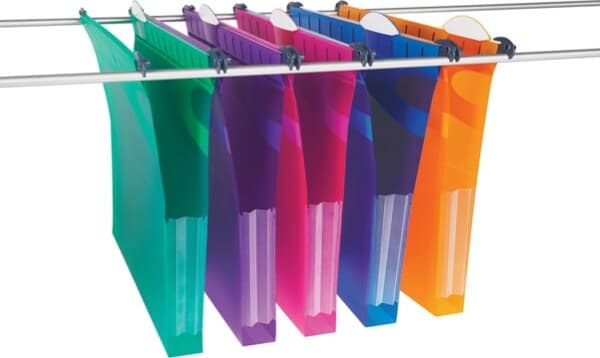 Cartelle sospese - cassetto - interasse 39 cm - fondo U 3 cm - PPL - 36 6x24 2 cm - colori assortiti - Rexel - conf. 5 pezzi Cancelleria e prodotti per ufficio/Archivio ufficio e accessori per scrivania/Archivio ufficio/Cartelle/Cartelle portadocumenti da appendere Eurocartuccia - Pavullo, Commerciovirtuoso.it