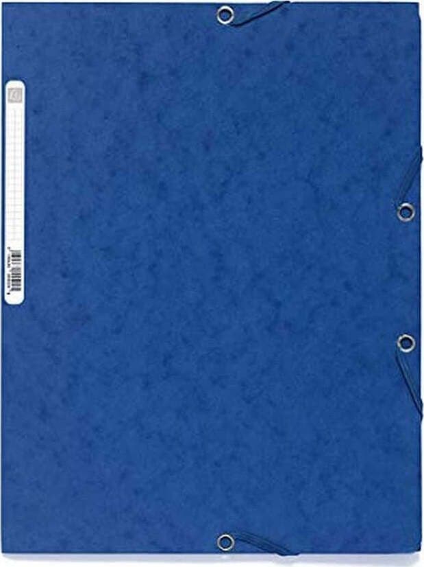 Cartellina con Elastici, 24x32 cm, Blu Exacompta 55508E Nobrand