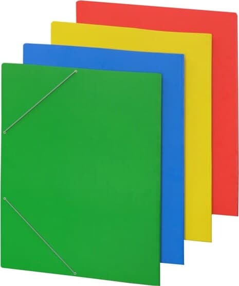 Cartellina con elastico - cartone plastificato - 50x70 cm - rosso - Cartotecnica del Garda Cancelleria e prodotti per ufficio/Archivio ufficio e accessori per scrivania/Archivio ufficio/Cartelle/Cartelle portadocumenti Eurocartuccia - Pavullo, Commerciovirtuoso.it