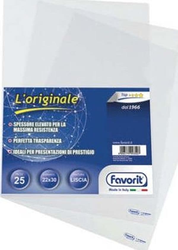 Cartelline a L L'Originale - PPL - liscio - 22x30 cm - Favorit - conf. 25 pezzi Cancelleria e prodotti per ufficio/Archivio ufficio e accessori per scrivania/Archivio ufficio/Cartelle/Cartelle portadocumenti Eurocartuccia - Pavullo, Commerciovirtuoso.it