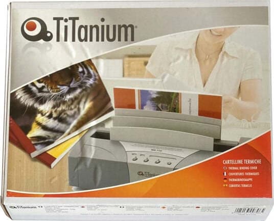 Cartelline termiche Grain - 3 mm - bianco - Titanium - scatola 50 pezzi Cancelleria e prodotti per ufficio/Elettronica per ufficio/Rilegatrici e accessori/Copertine per rilegatrici Eurocartuccia - Pavullo, Commerciovirtuoso.it
