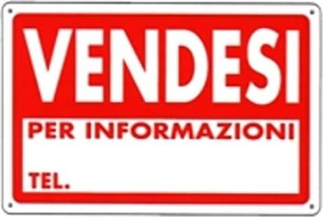 CARTELLO-IN-PLASTICA-VENDESI-PER-INFORMAZIONI-TEL-300X200MM