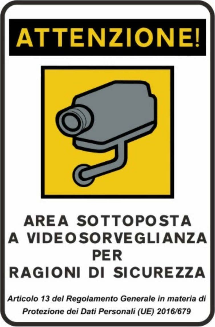 Cartello-Targa-Area-Videosorvegliata-Videosorveglianza