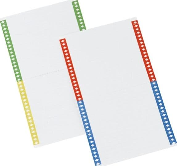 Cartoncini per cartelle sospese - armadio - 40 cartoncini per foglio - 14 cm - Bertesi - conf. 10 fogli Cancelleria e prodotti per ufficio/Archivio ufficio e accessori per scrivania/Archivio ufficio/Cartelle/Cartelle portadocumenti da appendere Eurocartuccia - Pavullo, Commerciovirtuoso.it