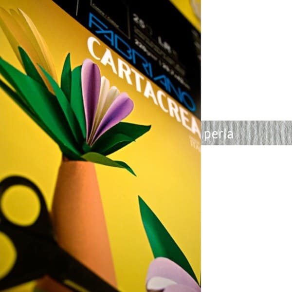 Cartoncino CartaCrea - 35x50cm - 220gr - perla - Fabriano - blister 10 fogli Casa e cucina/Hobby creativi/Carta e lavorazione della carta/Carta/Cartoncino colorato Eurocartuccia - Pavullo, Commerciovirtuoso.it