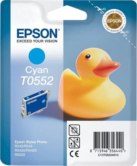 Cartuccia ciano stylus photo r240 rx420-425 r245 blister con rf Elettronica/Informatica/Stampanti e accessori/Accessori per stampanti a inchiostro e laser/Cartucce d'inchiostro Eurocartuccia - Pavullo, Commerciovirtuoso.it