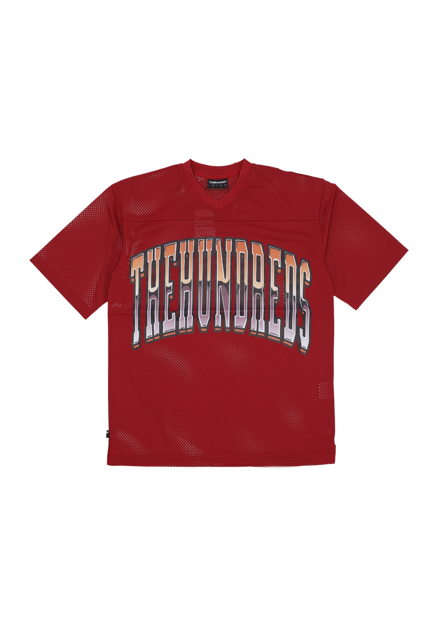 THE HUNDREDS Casacca Uomo Division Football Jersey Burgundy da uomo in T-Shirt Drestige - Casamassima, commercioVirtuoso.it