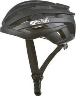 Casco Bike Threeface Nero Ottima Ventilazione Caschetto per Bici Con Rotella Regolazione