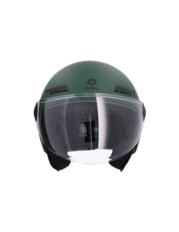 Shiro - Casco jet Kioto verde matt S in Autocategorizzazione Più Di Più Ideas - Casalnuovo di Napoli, commercioVirtuoso.it