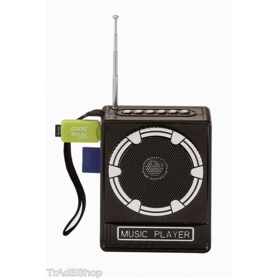 Cassa Radio FM USB SD Jack Aux MP3 speaker radio Elettronica/Audio e video portatile/Radio Trade Shop italia - Napoli, Commerciovirtuoso.it