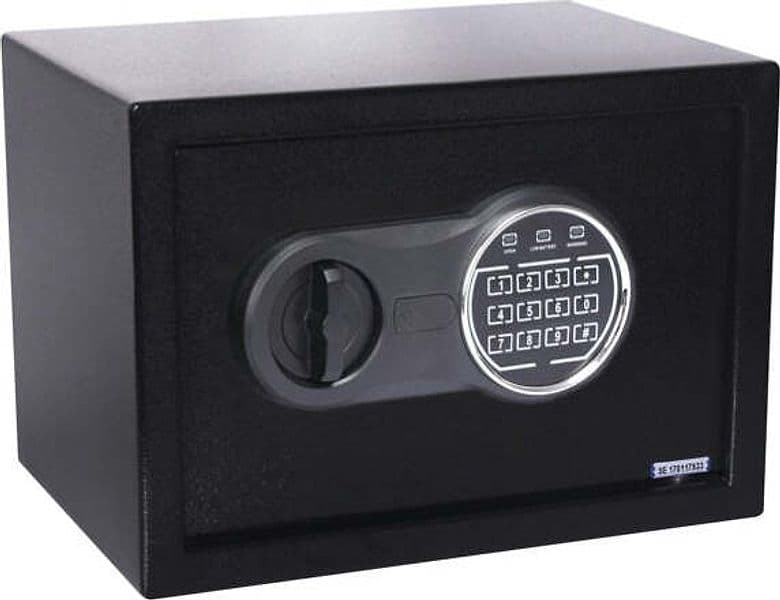 Cassaforte di sicurezza con serratura elettronica 310ET - 310x200x200 mm - Iternet Cancelleria e prodotti per ufficio/Archivio ufficio e accessori per scrivania/Casseforti portamonete e contabanconote/Piccole casseforti per contanti e assegni Eurocartuccia - Pavullo, Commerciovirtuoso.it