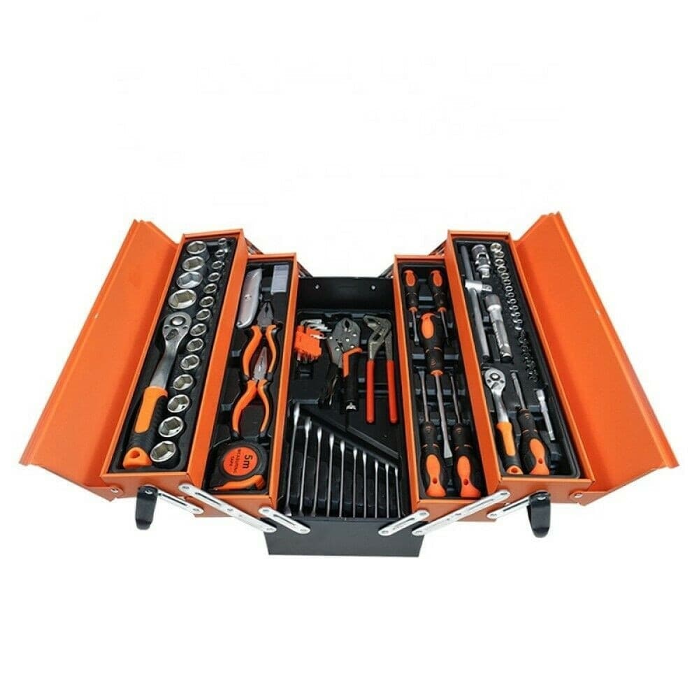 Cassetta Attrezzi Completa Di 85 Utensili A 5 Scomparti Chiavi Cricchetti Pinze Casa, arredamento e bricolage > Bricolage e fai da te > Cassette Attrezzi Trade Shop italia - Napoli, Commerciovirtuoso.it
