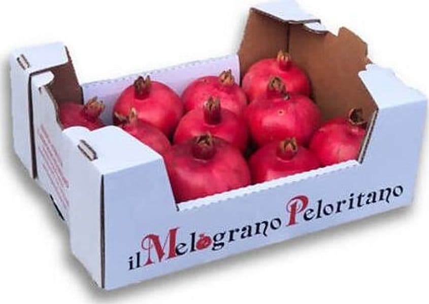 Cassetta Melagrana Siciliana Melograno Siciliano Senza Ogm Origine Sicilia Varietà Wonderful Il Melograno Peloritano in Melograno Az. Agricola ’’Il Melograno Peloritano’’ - Monforte San Giorgio, commercioVirtuoso.it