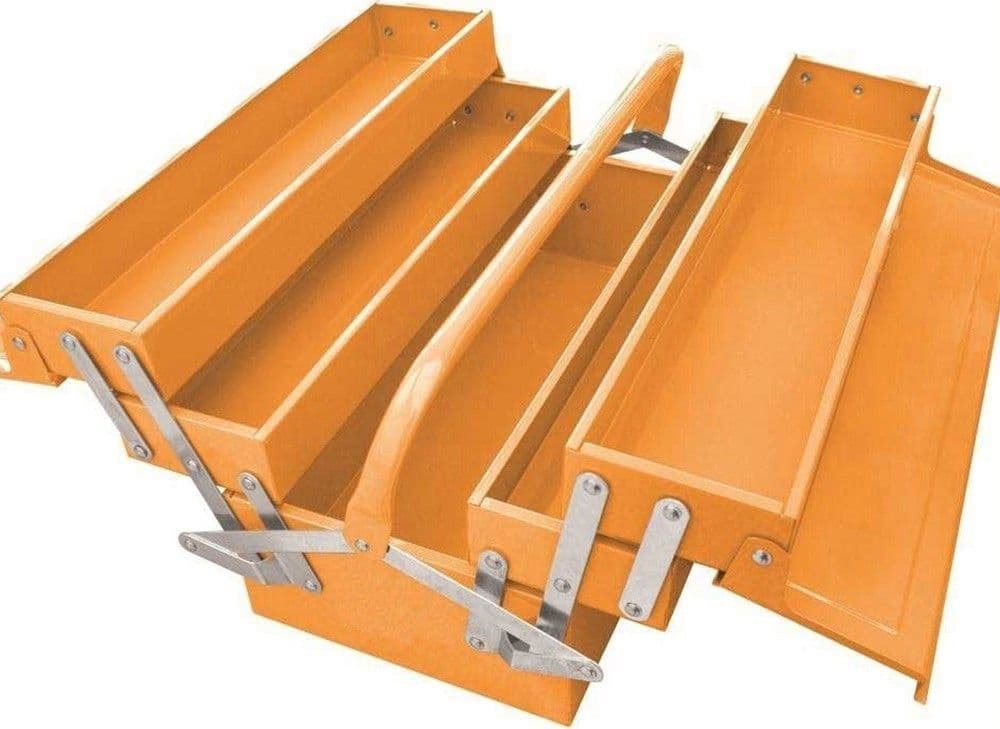 CASSETTA PORTA ATTREZZI IN METALLO ESTENSIBILE 49,5 X 20 X 29CM ORGANIZER Fai da te/Organizzazione casa e magazzini/Organizzazione di utensili/Cassette porta attrezzi Trade Shop italia - Napoli, Commerciovirtuoso.it