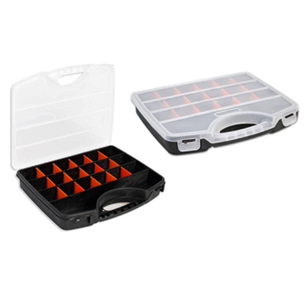 Cassetta Porta Utensili 20 Scomparti Valigetta Plastica Attrezzi Organizer Accessori Fai da te/Organizzazione casa e magazzini/Organizzazione di utensili/Cassette porta attrezzi Trade Shop italia - Napoli, Commerciovirtuoso.it