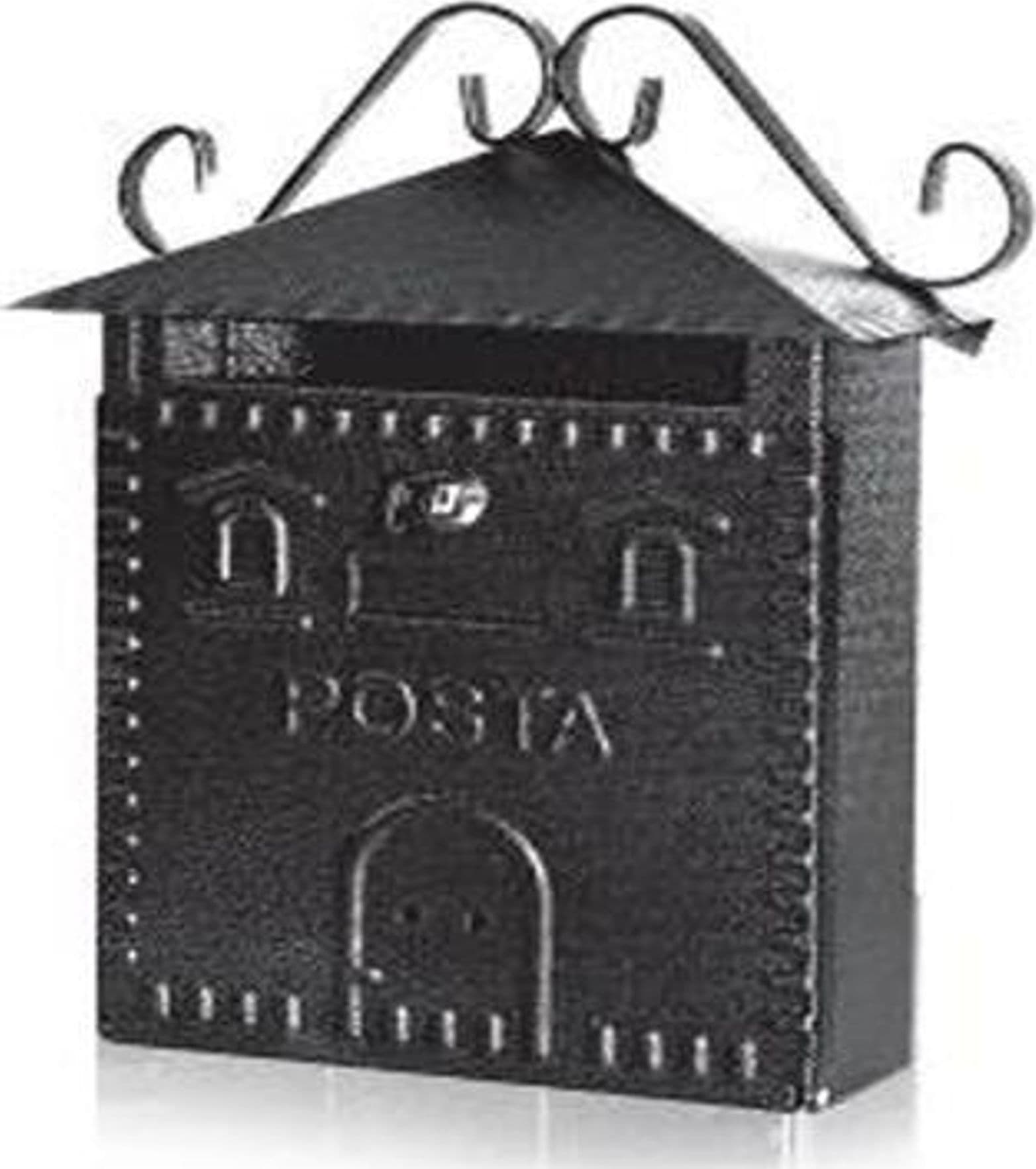 CASSETTA POSTA POSTALE IN FERRO BATTUTO ESTERNO BUCA LETTERE 30X36X10CM Fai da te/Ferramenta/Cassette della posta e accessori/Cassette postali con fissaggio a parete Trade Shop italia - Napoli, Commerciovirtuoso.it