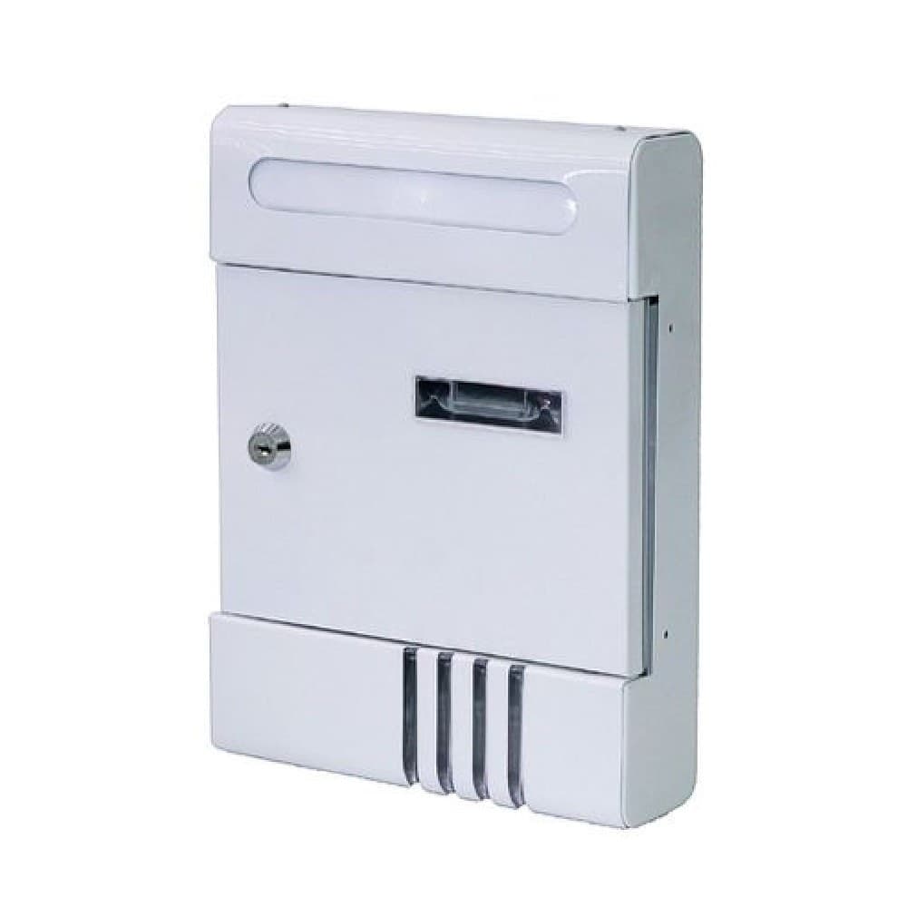 Cassetta Postale In Metallo Porta Lettere Chiave Buca Posta H2803 Bianca 56848 Fai da te/Ferramenta/Cassette della posta e accessori/Cassette postali con fissaggio a parete Trade Shop italia - Napoli, Commerciovirtuoso.it