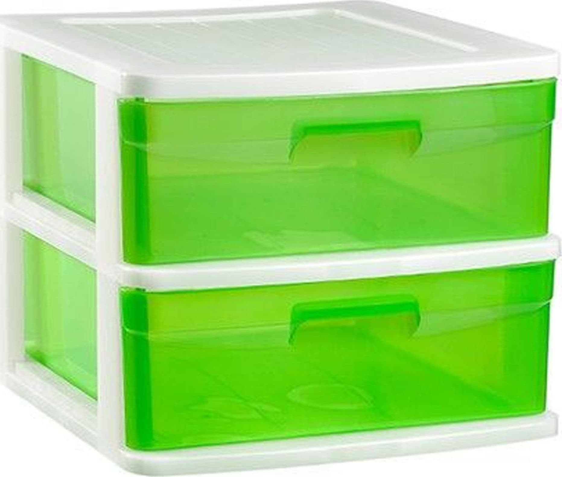 Cassettiera A 2 Cassetti Piani Per Bricolage E Uso Domestico Colore Verde Pvc Casa e cucina/Organizzazione interni/Porta oggetti cassetti e scaffali/Cassettiere Trade Shop italia - Napoli, Commerciovirtuoso.it