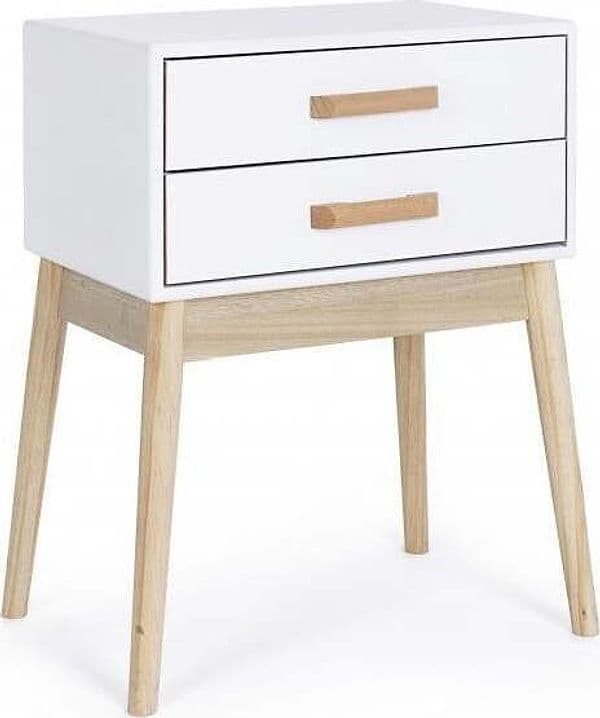 Cassettiera Ordinary Bianco e Legno naturale Casa e cucina/Organizzazione interni/Porta oggetti cassetti e scaffali/Cassettiere Scontolo.net - Potenza, Commerciovirtuoso.it