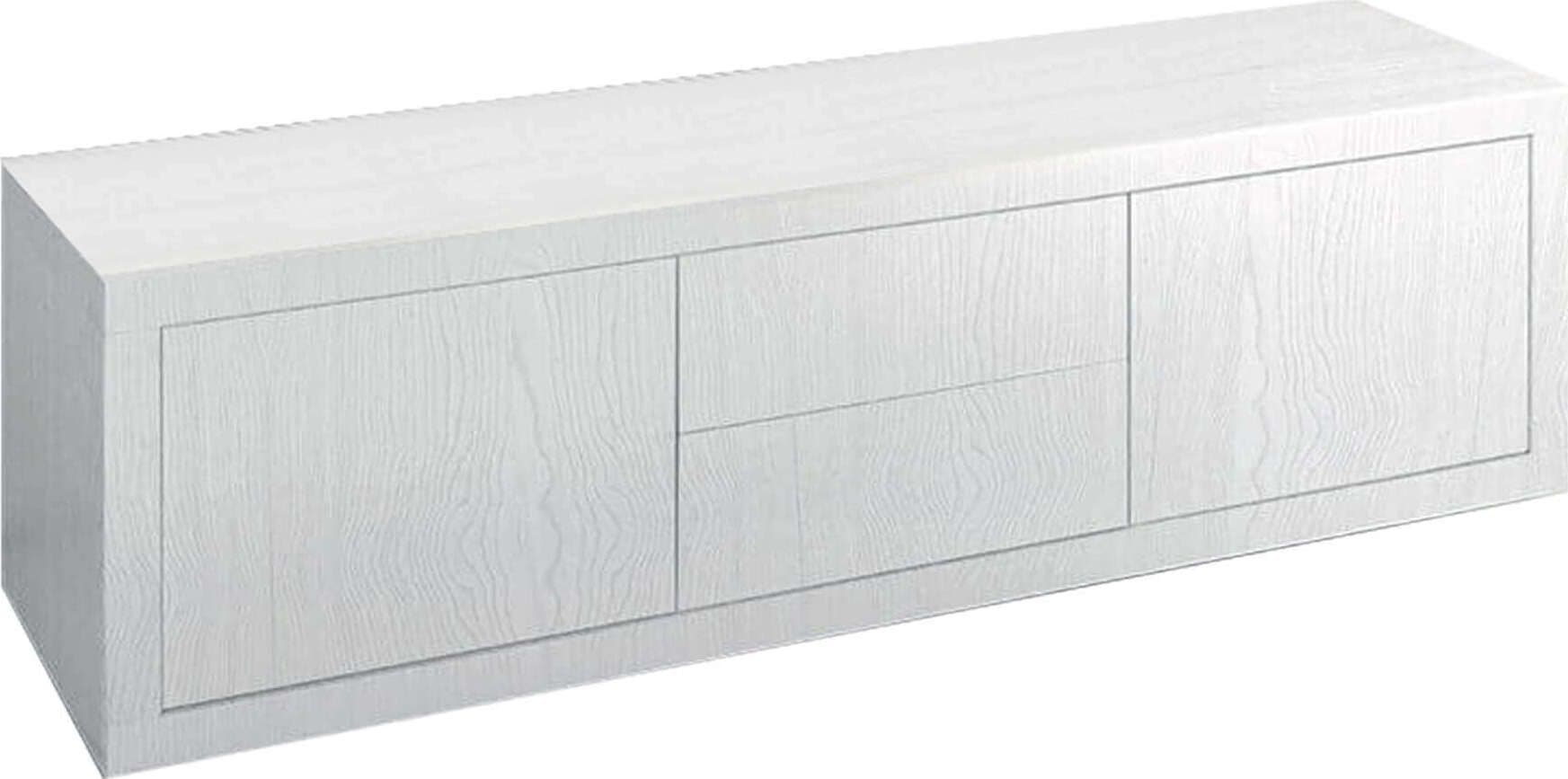 CASSIAN - mobile porta tv moderno 170x45x50 Bianco Milani Home