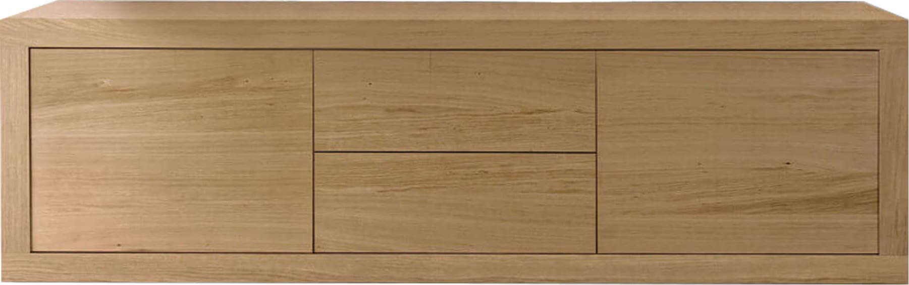 CASSIAN - mobile porta tv moderno 170x45x50 Marrone