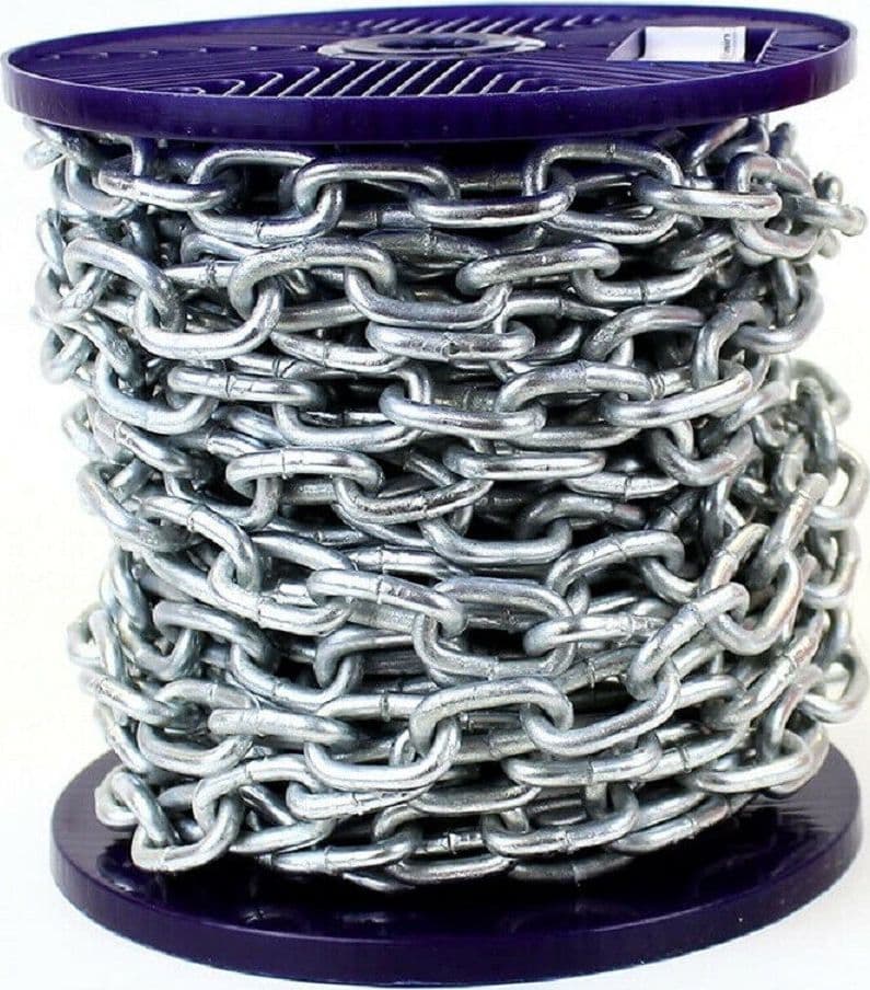 Catena Di Sicurezza In Ferro Zincato Saldata Catene Genovese Bobina 3 Metri Casa, arredamento e bricolage > Bricolage e fai da te > Minuteria Trade Shop italia - Napoli, Commerciovirtuoso.it
