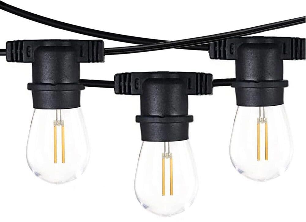 Catena Luminosa 10 Porta Lampada Attacco E27 Cavo Prolunga Esterno Impermeabile Universo in Catene luminose GloriaShopOnline - San Prisco, commercioVirtuoso.it