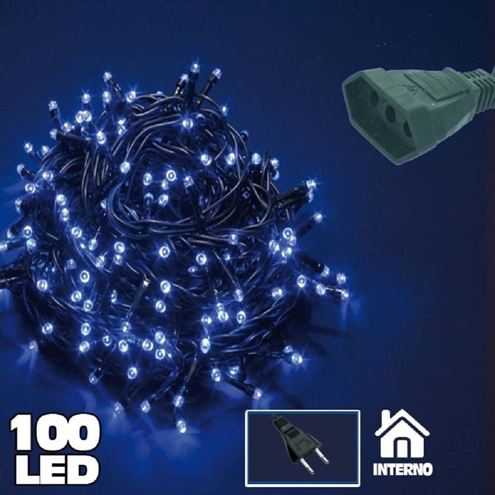 Catena-Luminosa-100-Luci-Led-Lucciole-Blu-Prolungabile-Uso-Interno-5-Metri