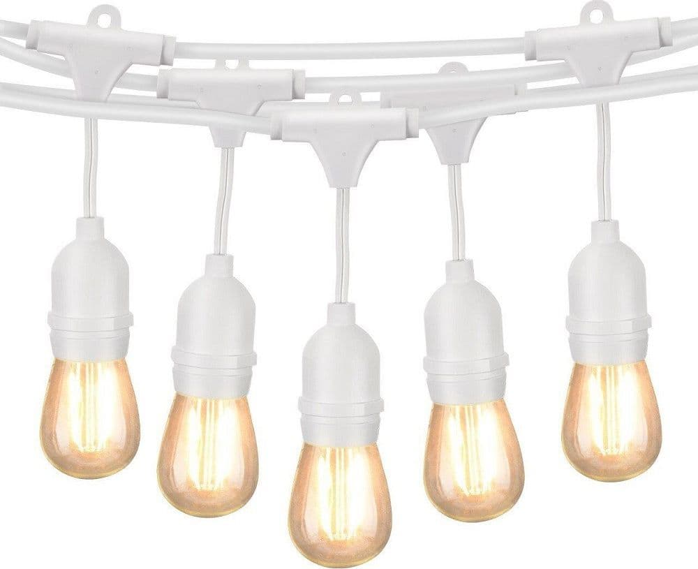 Catena Luminosa Da Esterno Modulare 10 Lampadine E27 Cavo 10 Metri Ip65 Bianco Articoli da Giardino > Illuminazione da esterno > Lampade per esterno Trade Shop italia - Napoli, Commerciovirtuoso.it
