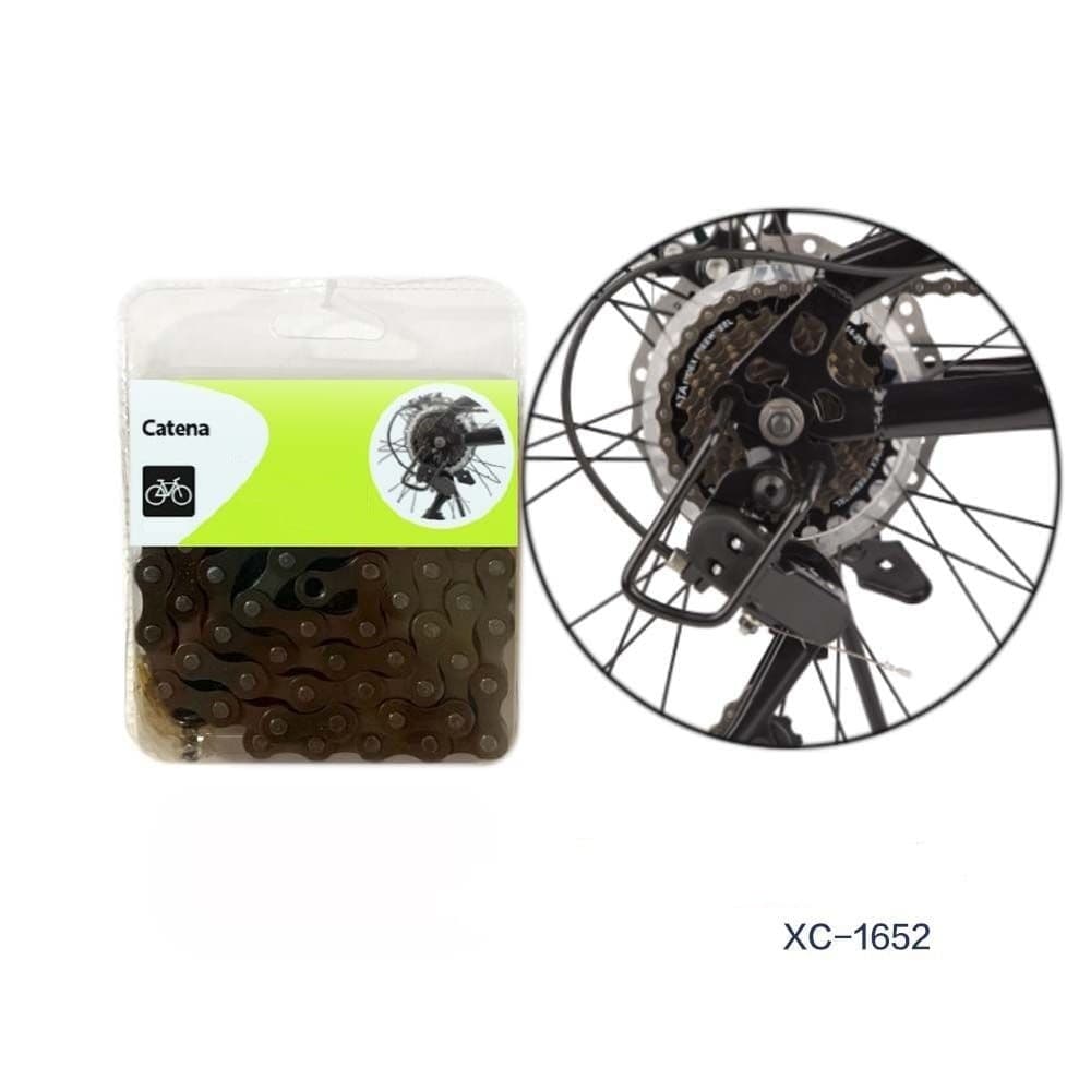 Catena Ricambio Per Bicicletta 1/2? X 3/32? X 116l Maglie Accessori Bici Xc-1652 Sport e Tempo Libero > Ciclismo > Ricambi per Bici > Sport Trade Shop italia - Napoli, Commerciovirtuoso.it