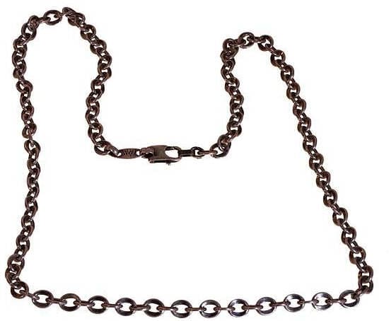Catena uomo lunga 60 cm in argento VINTAGE in Collane Argenti Cavas - Arezzo, commercioVirtuoso.it