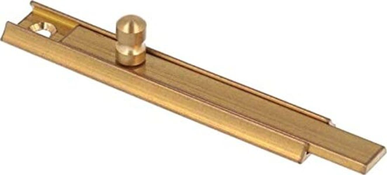 CATENACCIO-AD-INCASTRO-PER-CHIUSURA-PORTE-70MM---IN-OTTONE-LUCIDO