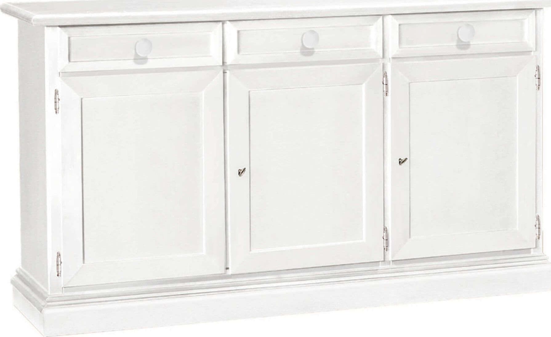 CATHERINE---credenza-in-legno-156x42x85-Bianco-Milani-Home