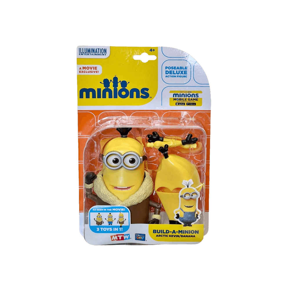 Cattivissimo Me Minions Action Figure Kevin Artic Banana Giochi e giocattoli/Personaggi giocattolo/Creature fantastiche Liquidator Italia - Nicosia, Commerciovirtuoso.it
